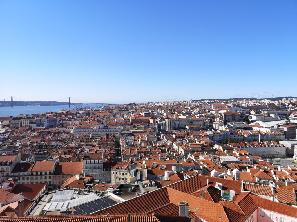 Lizbona panorama