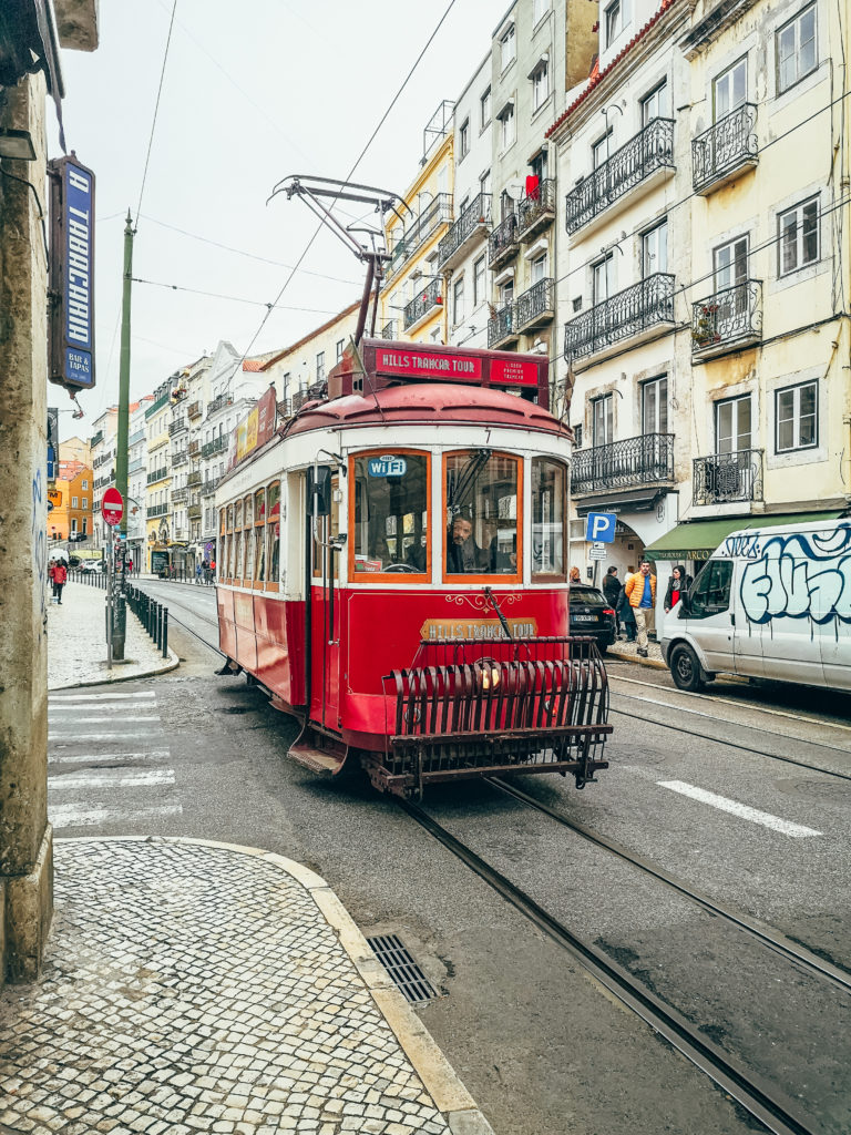 tramwaj w Lizbonie