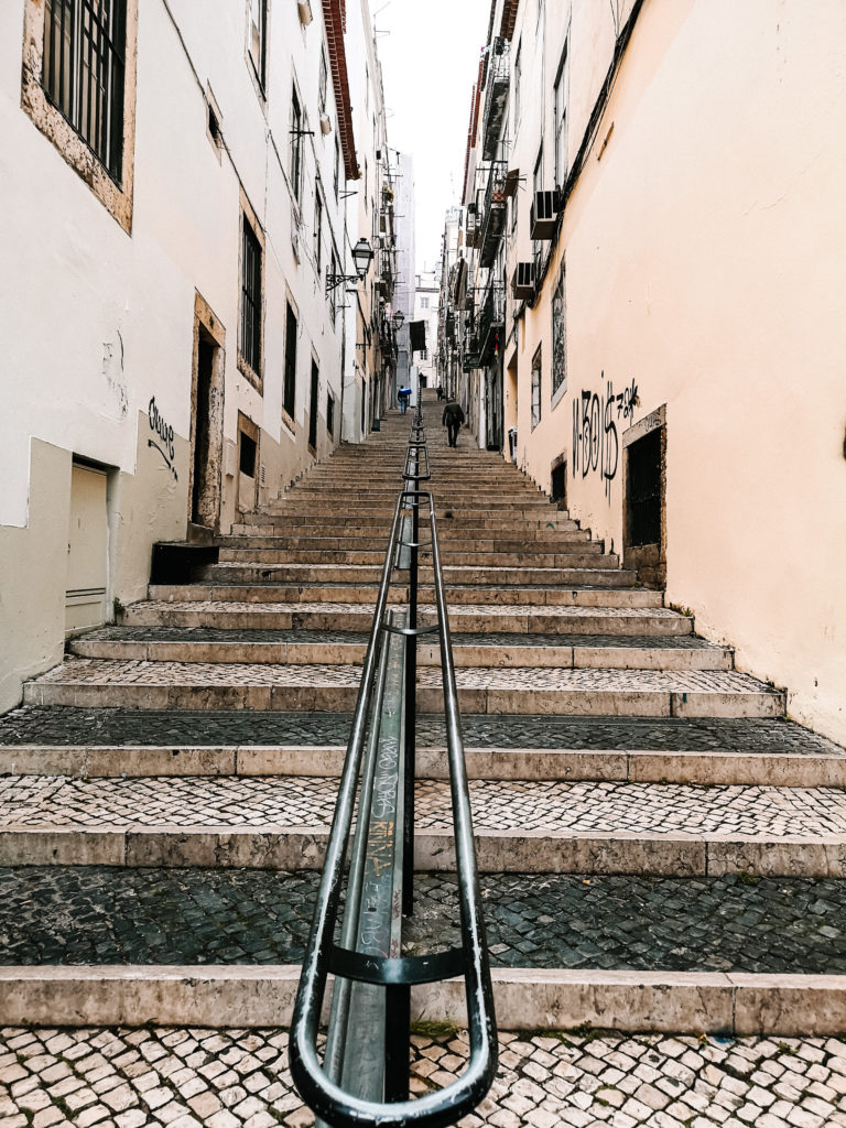 Lisbon stairs